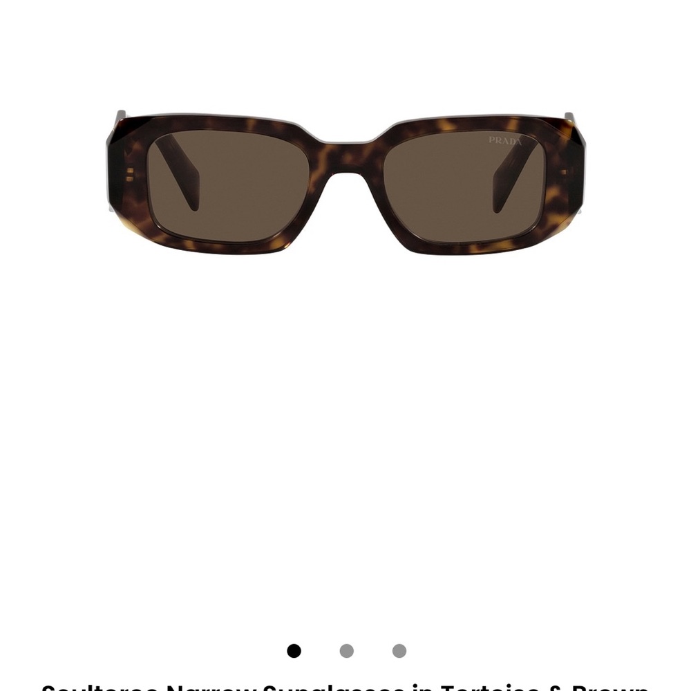 Prada Brown Tortoise Sunglasses